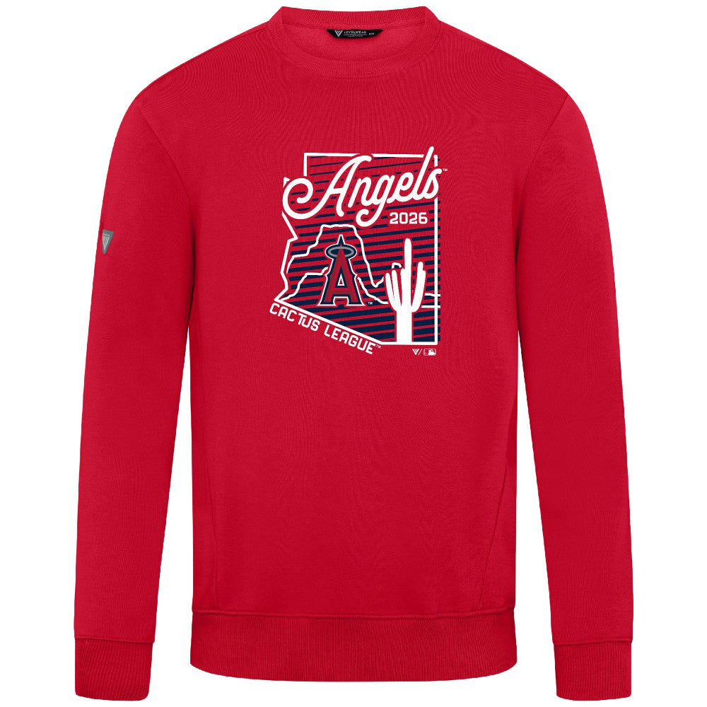 Los Angeles Angels Levelwear Zane Sunrise Sweatshirt | MLB For sale