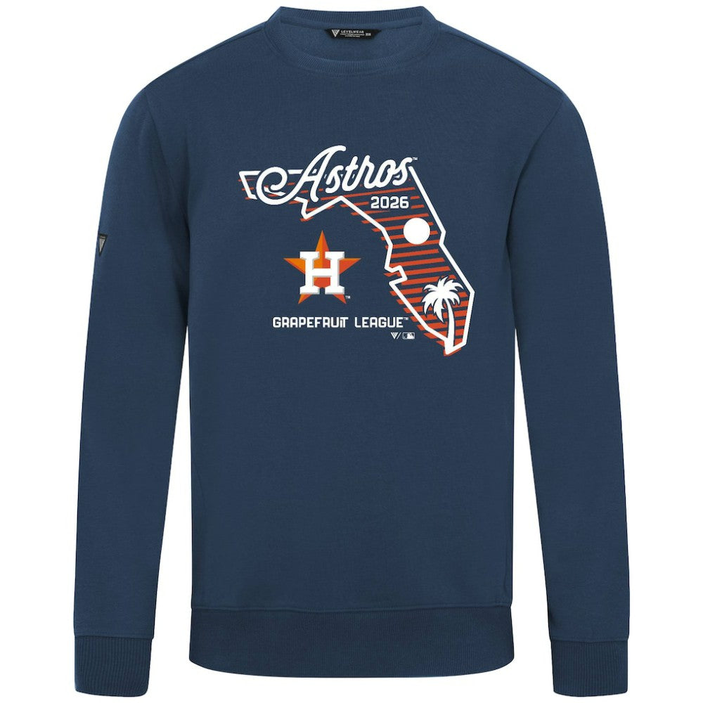 Houston Astros Levelwear Zane Sunrise Sweatshirt | MLB On Sale