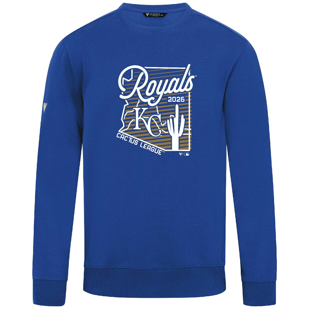 Kansas City Royals Levelwear Zane Sunrise Sweatshirt | MLB Shop
