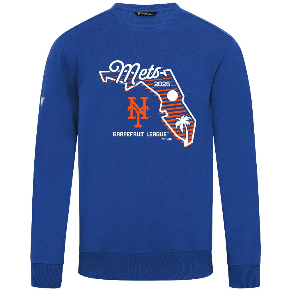New York Mets Levelwear Zane Sunrise Sweatshirt | MLB US