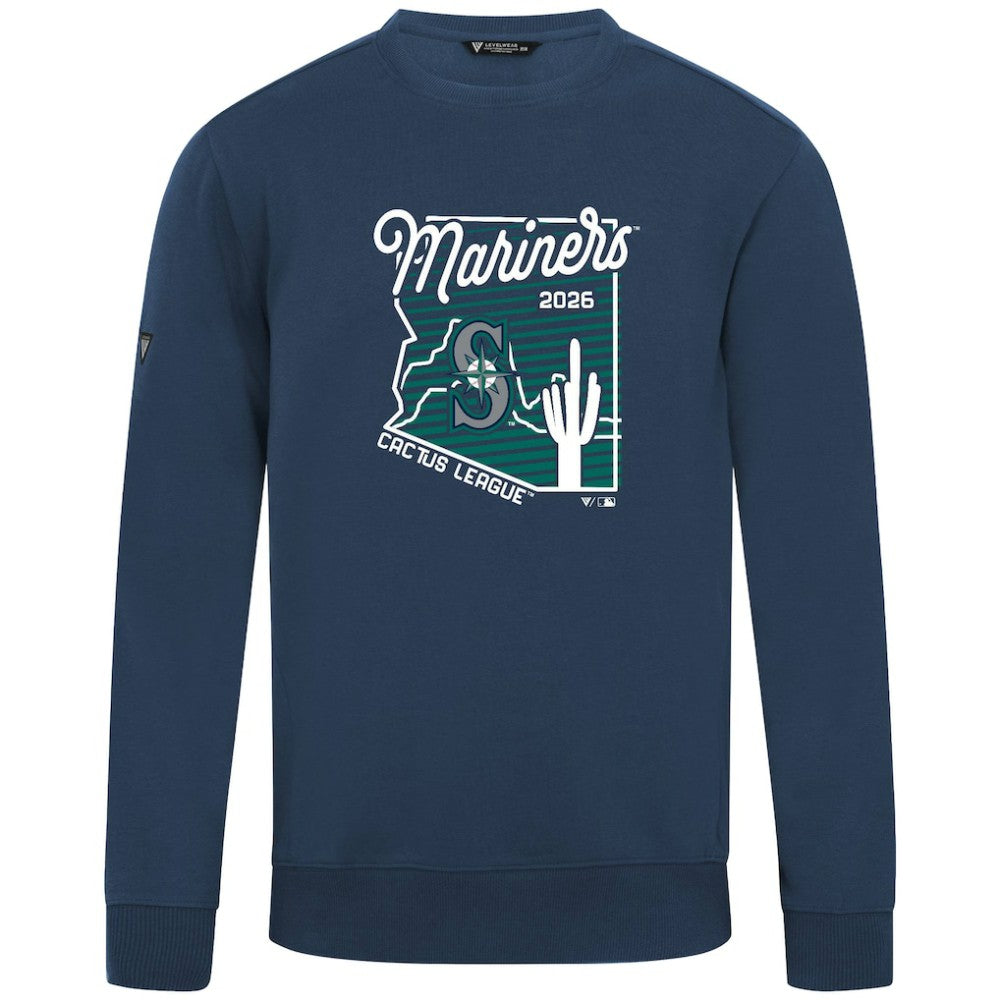 Seattle Mariners Levelwear Zane Sunrise Sweatshirt | MLB Near me