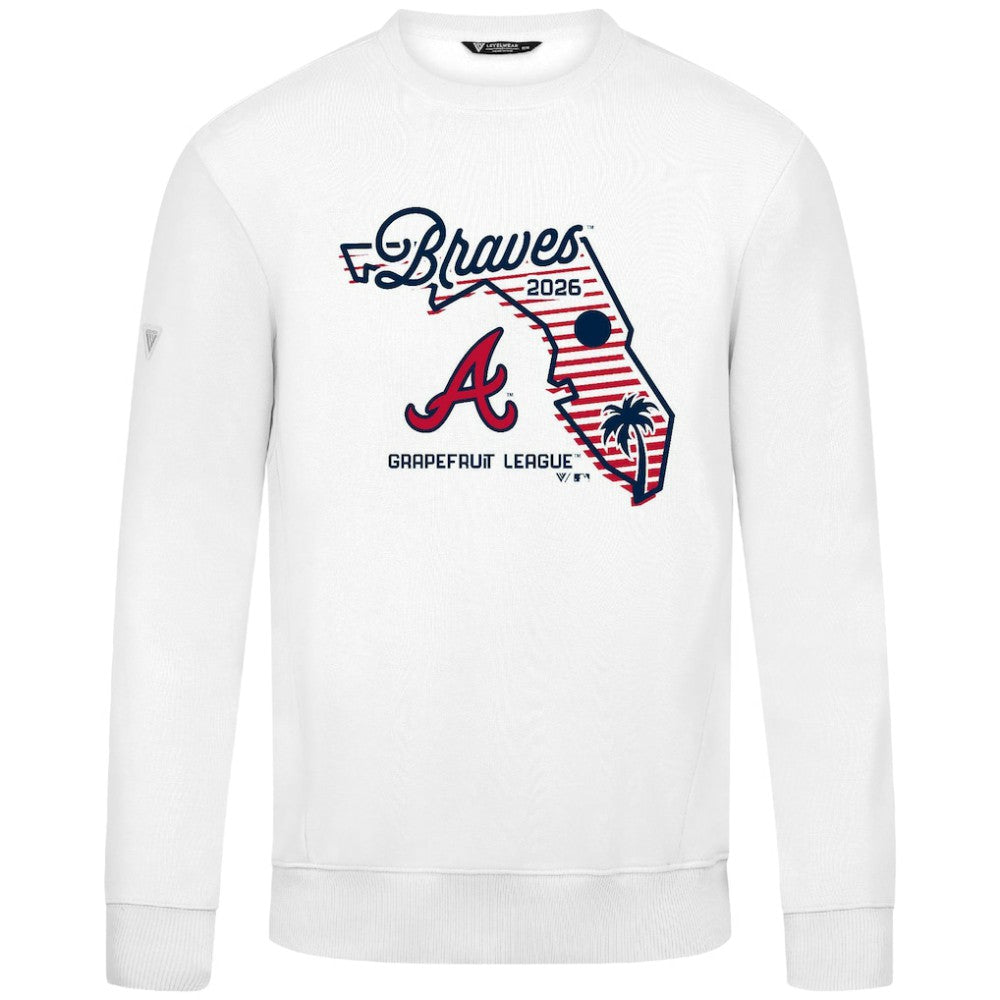 Atlanta Braves Levelwear Zane Sunrise Sweatshirt | MLB For sale