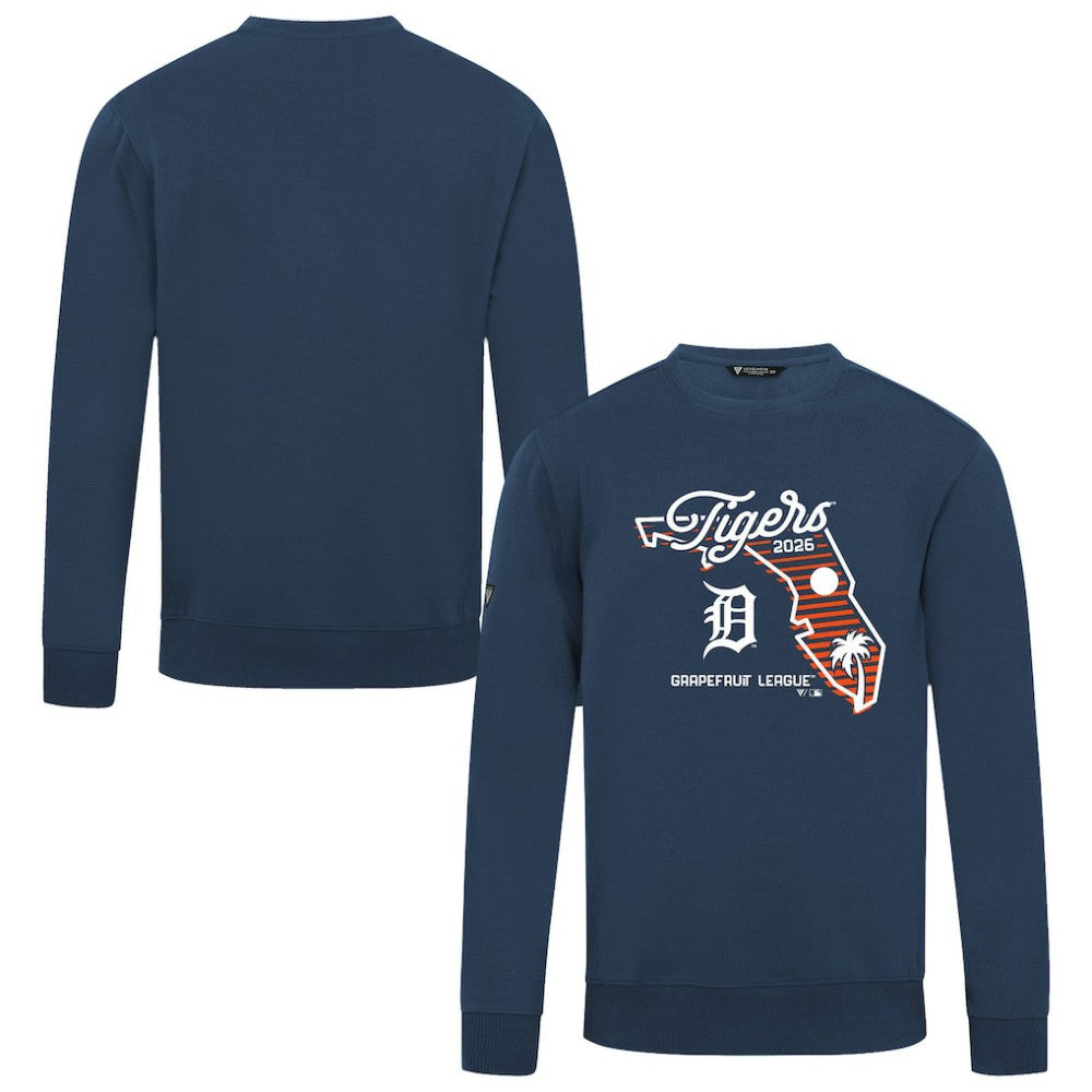 Detroit Tigers Levelwear Zane Sunrise Sweatshirt | MLB Outlet