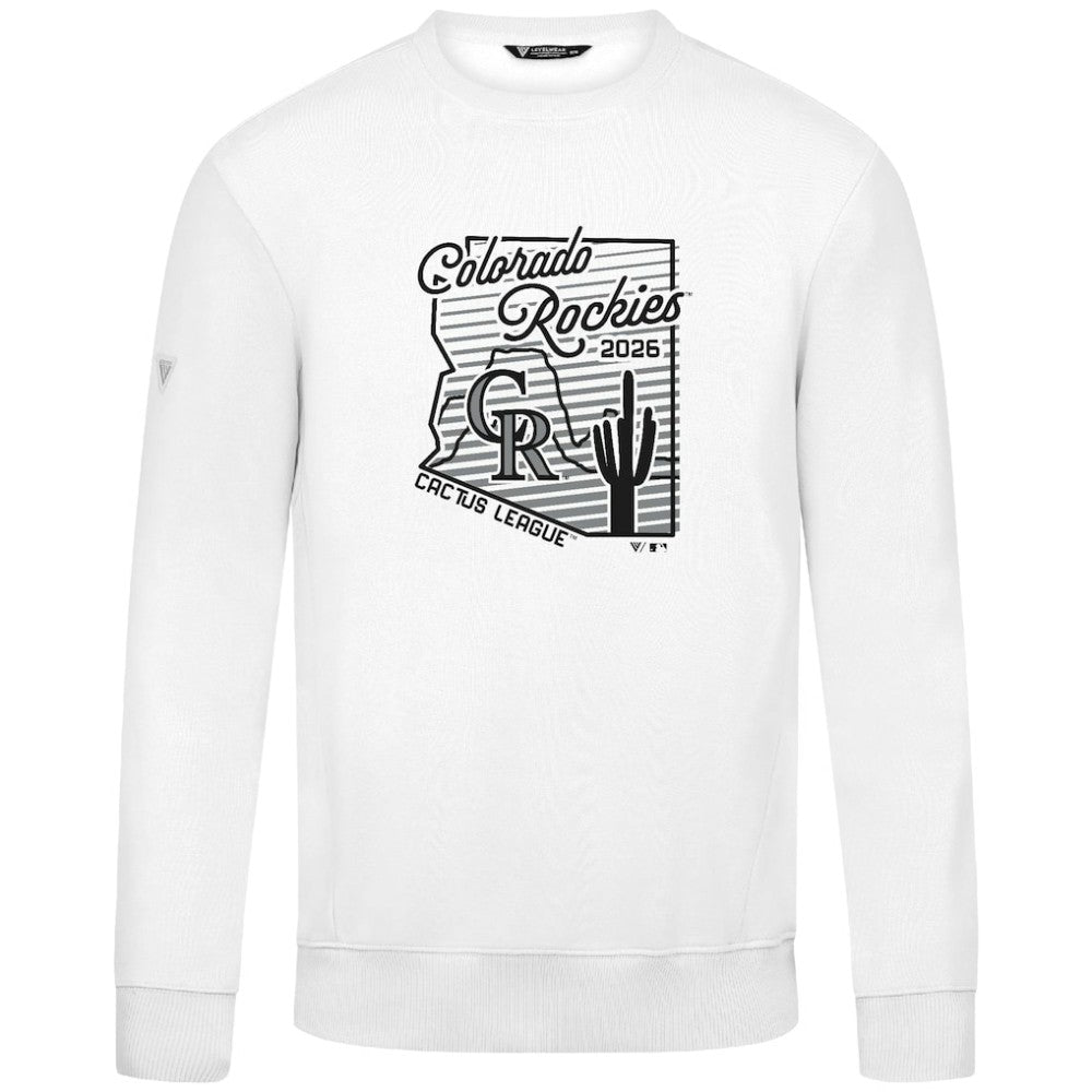 Colorado Rockies Levelwear Zane Sunrise Sweatshirt | MLB New