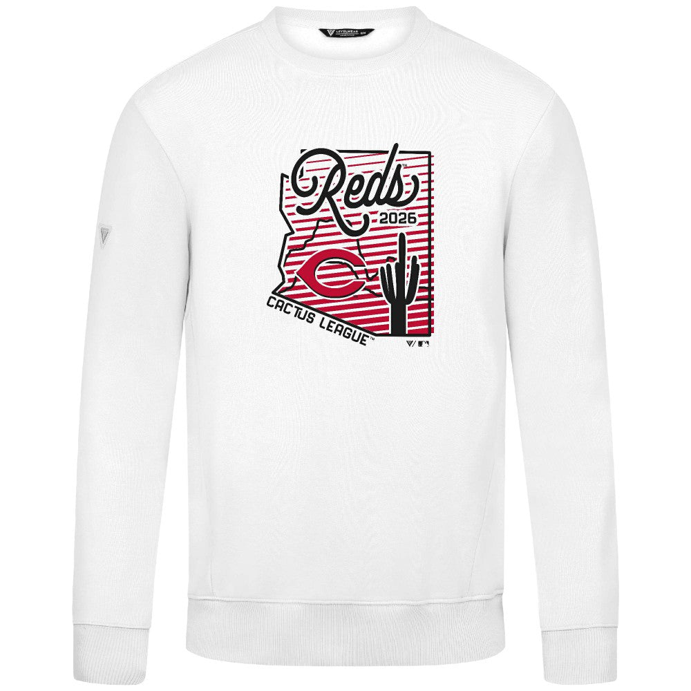 Cincinnati Reds Levelwear Zane Sunrise Sweatshirt | MLB Online
