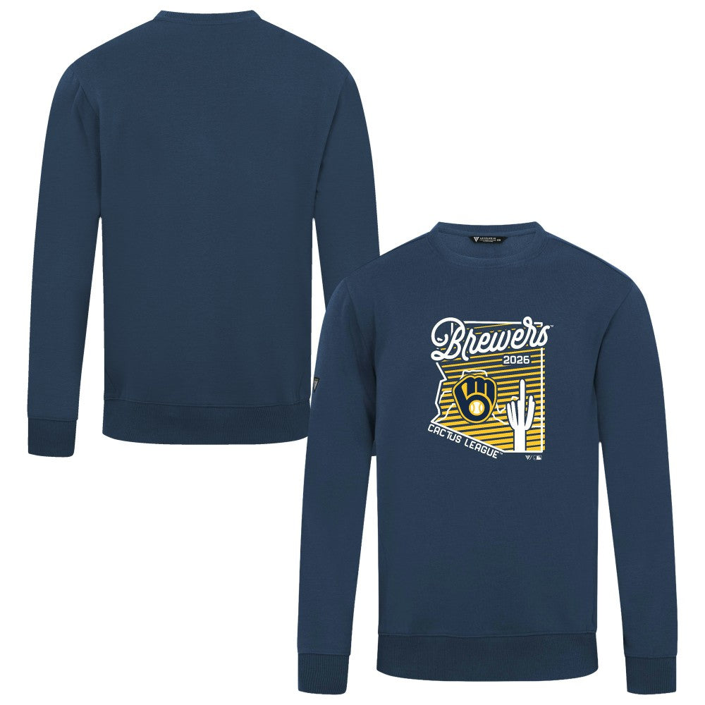Milwaukee Brewers Levelwear Zane Sunrise Sweatshirt | MLB New