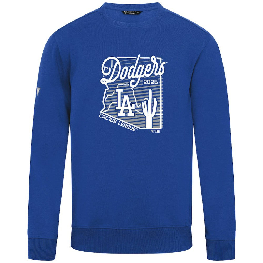 Los Angeles Dodgers Levelwear Zane Sunrise Sweatshirt | MLB Shop