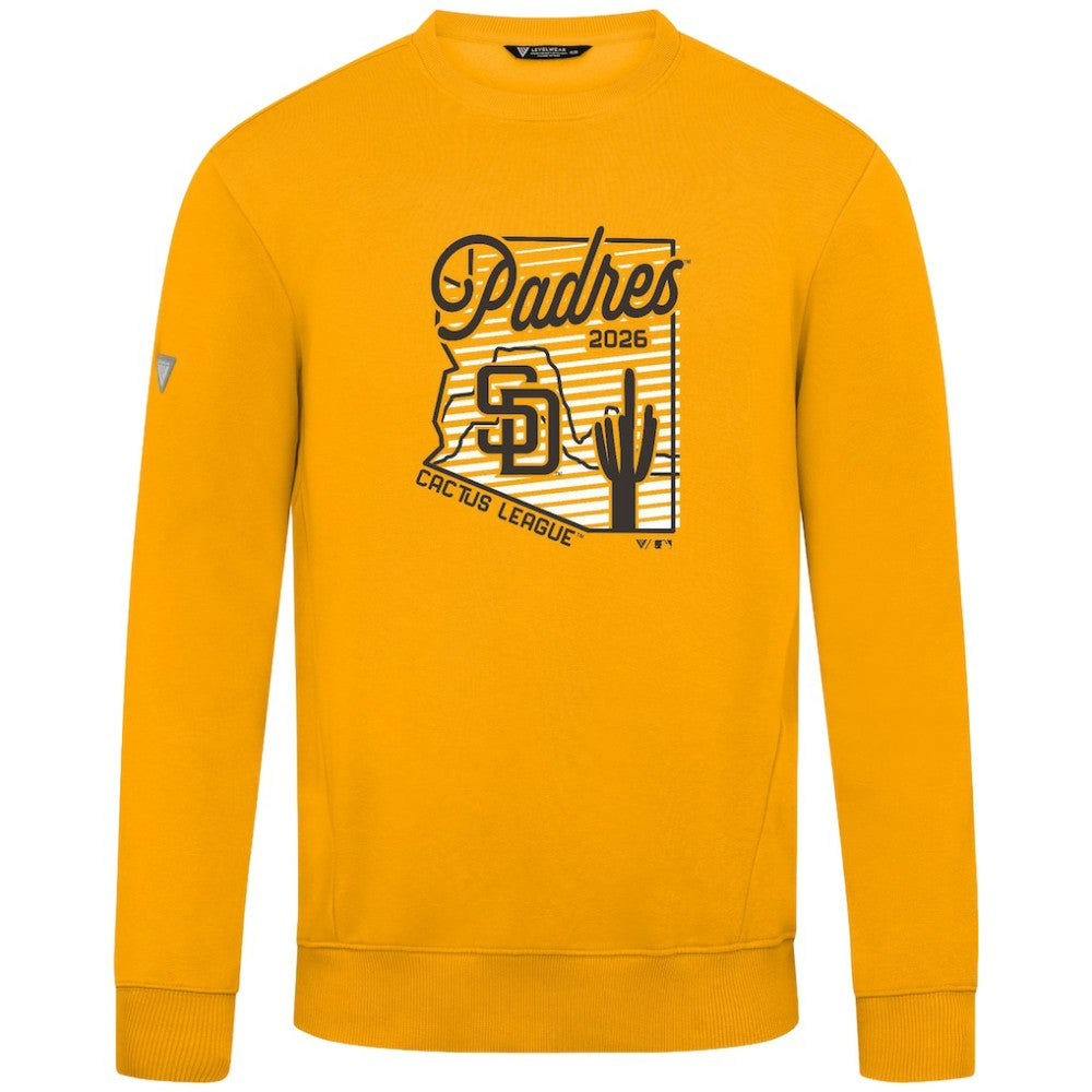 San Diego Padres Levelwear Zane Sunrise Sweatshirt | MLB New