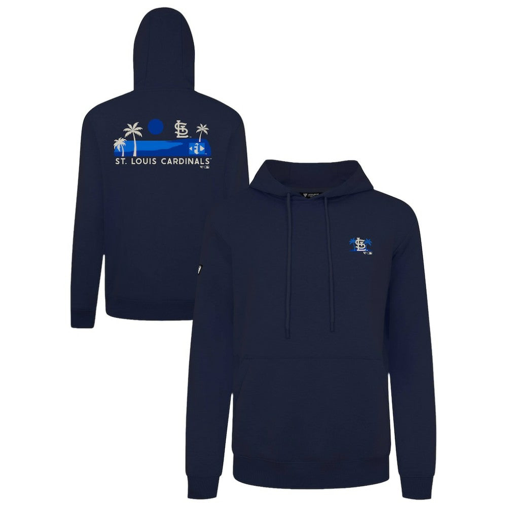 St. Louis Cardinals Levelwear Panoramic Podium Hoodie | MLB Shop