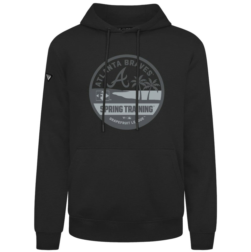 Atlanta Braves Levelwear Spring Badge Podium Hoodie | MLB New