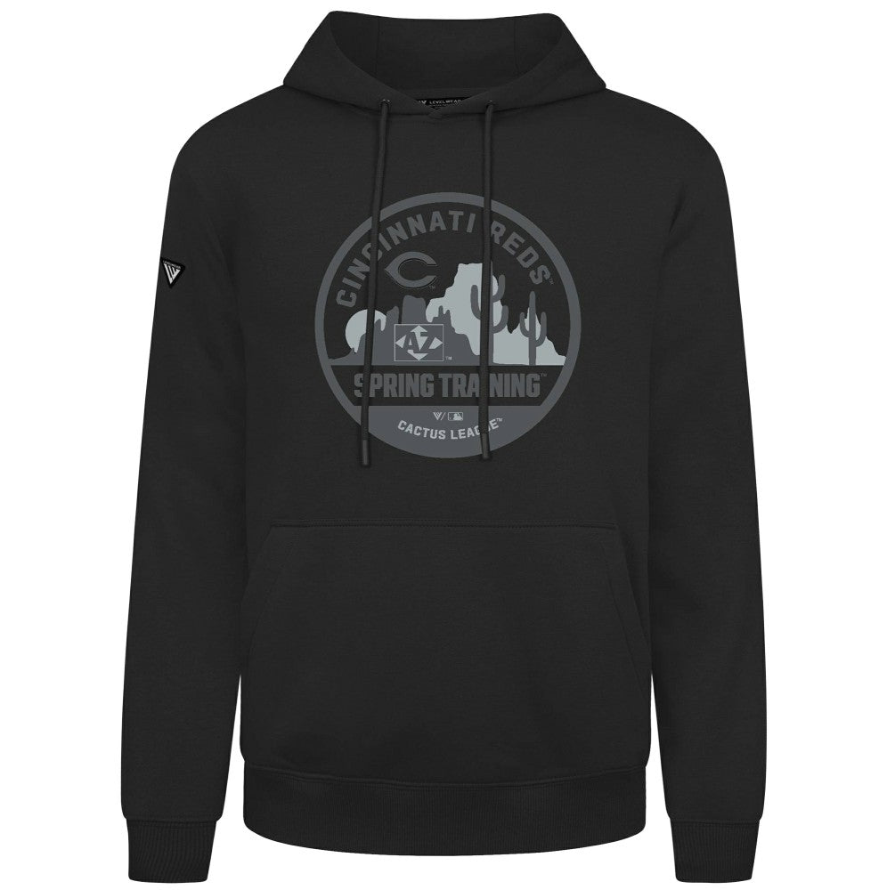 Cincinnati Reds Levelwear Spring Badge Podium Hoodie | MLB US