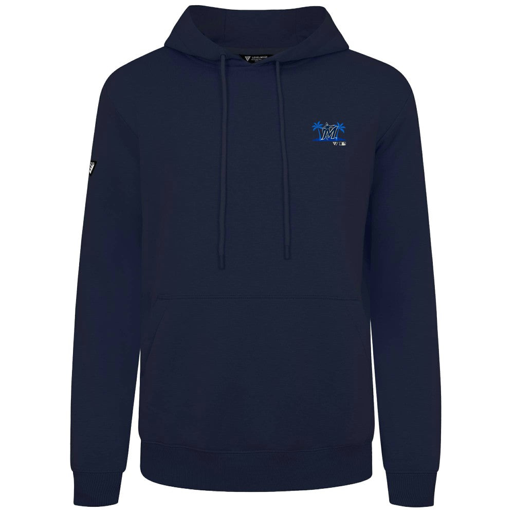 Miami Marlins Levelwear Panoramic Podium Hoodie | MLB Shop