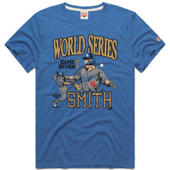 Will Smith Los Angeles Dodgers Homage Unisex 2026 Gold Collection Game Seven Tri-Blend T-Shirt | MLB On Sale