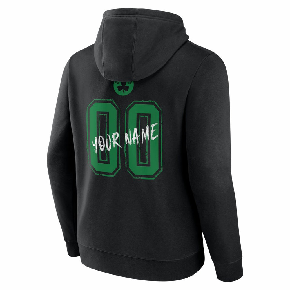 Boston Celtics Big & Tall Hustle Personalized Name & Number Hoodie Online