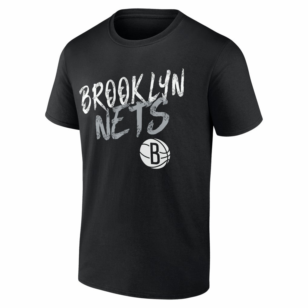 Brooklyn Nets Big & Tall Hustle Personalized Name & Number T-Shirt For Sale