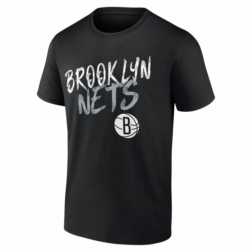 Brooklyn Nets Big & Tall Hustle Personalized Name & Number T-Shirt For Sale