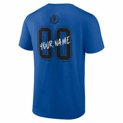 Dallas Mavericks Big & Tall Hustle Personalized Name & Number T-Shirt sale On Sale