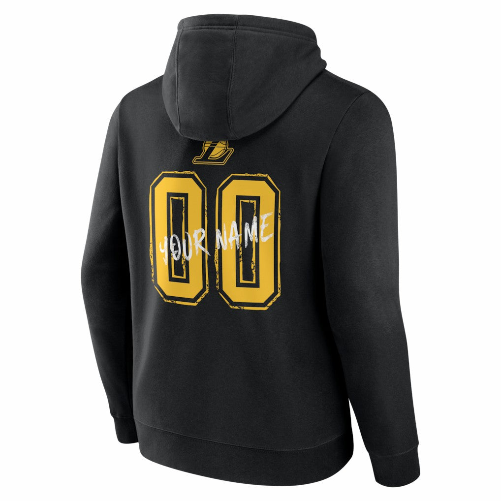 Los Angeles Lakers Big & Tall Hustle Personalized Name & Number Hoodie Discount