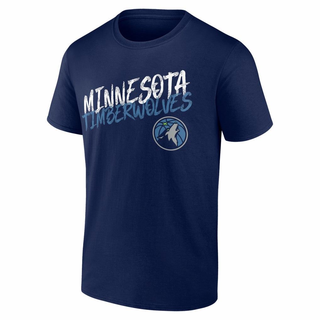 Minnesota Timberwolves Big & Tall Hustle Personalized Name & Number T-Shirt For Sale