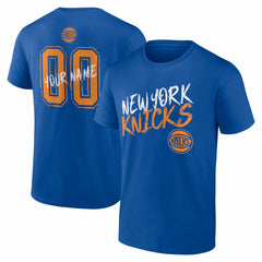 New York Knicks Big & Tall Hustle Personalized Name & Number T-Shirt Discount