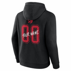 Toronto Raptors Big & Tall Hustle Personalized Name & Number Hoodie New