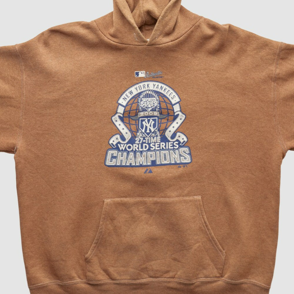 New York Yankees Majestic 2009 Hooded Pullover Sweatshirt | MLB Online