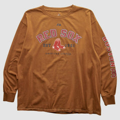 Boston Red Sox Majestic 2000s Long Sleeve T-shirt | MLB US
