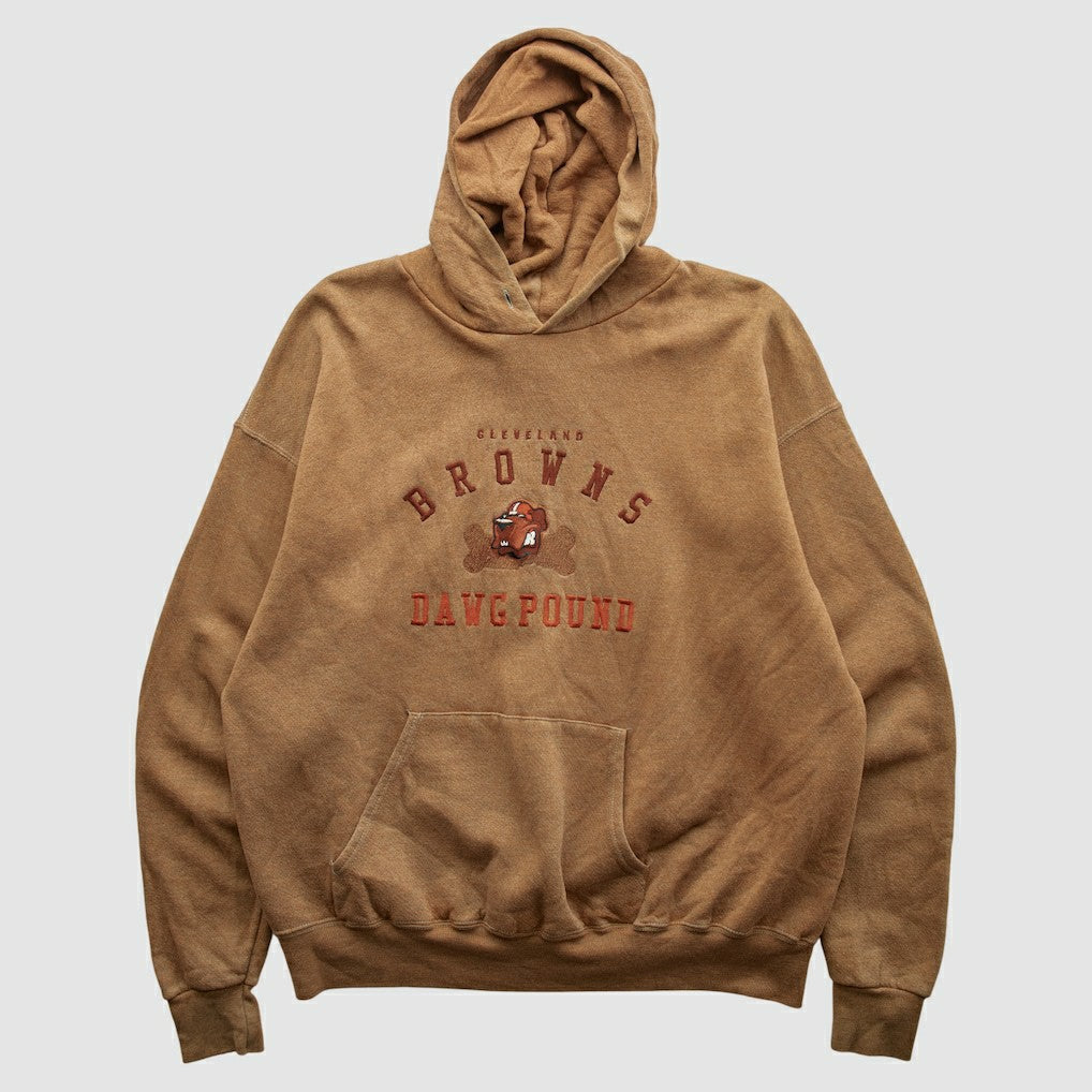 Cleveland Browns Fanatics Lee Apparel 90s Hooded Pullover Sweatshirt