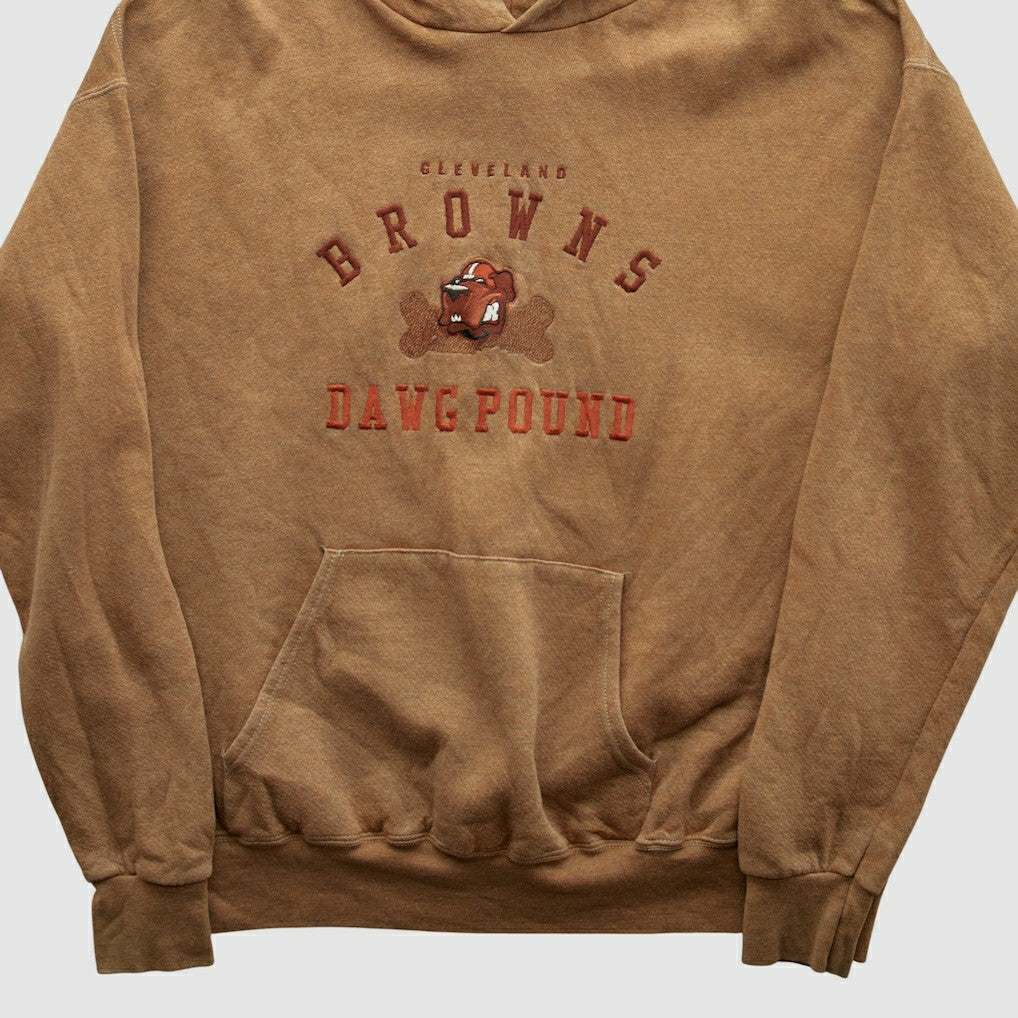 Cleveland Browns Fanatics Lee Apparel 90s Hooded Pullover Sweatshirt