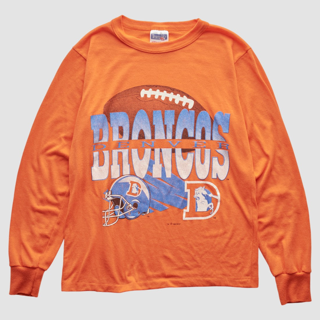 Denver Broncos Fanatics NFL 90s Long Sleeve T-shirt