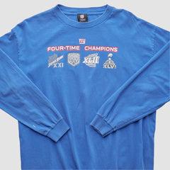 New York Giants Fanatics NFL 2010s Long Sleeve T-shirt