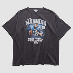 Indianapolis Colts Fanatics Payton Manning Super Bowl XLI Reebok 2000s T-shirt