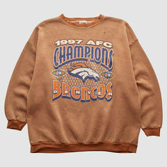 Denver Broncos Fanatics Tultex 1997 Pullover Sweatshirt