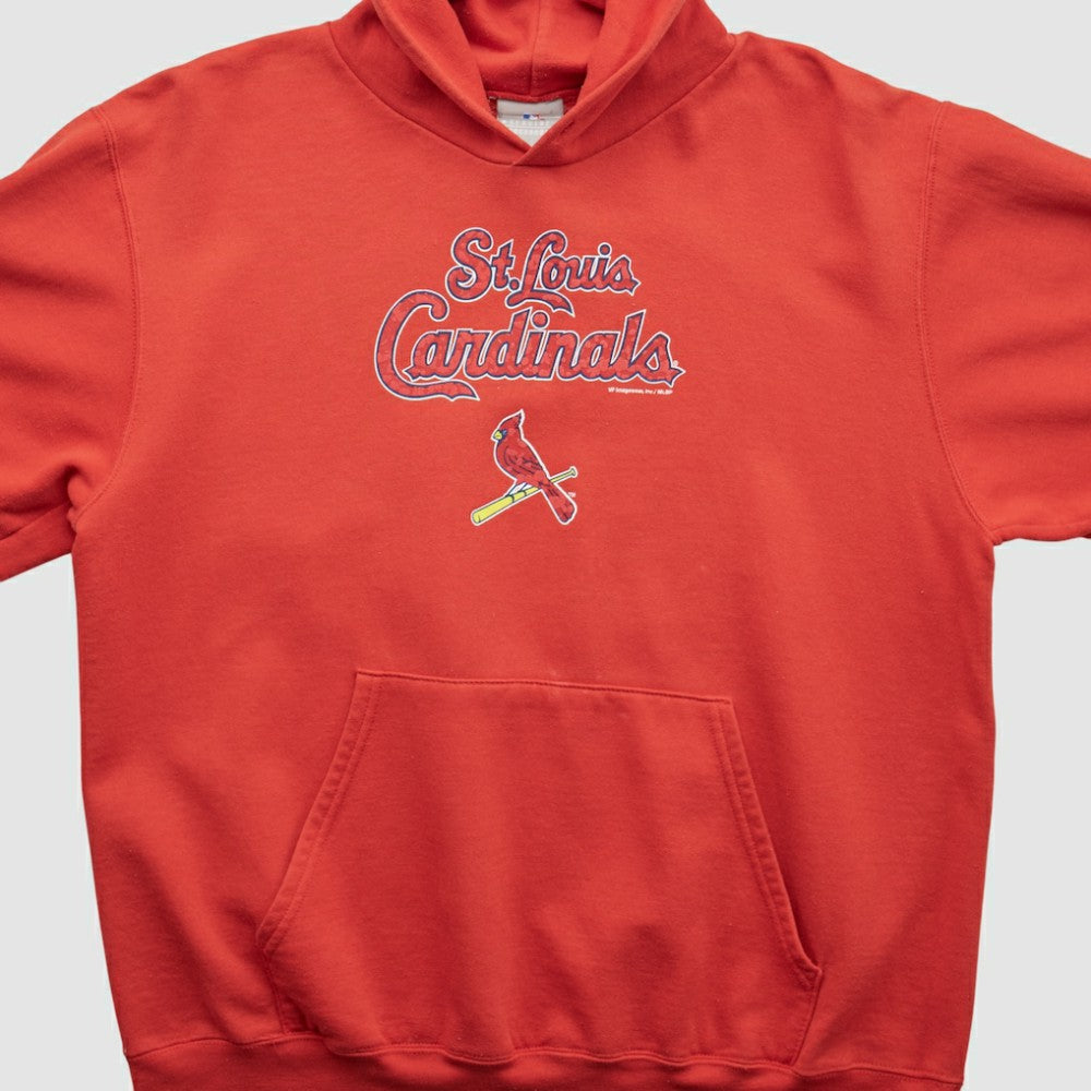 St. Louis Cardinals Genuine Merchandise 2000s Hooded Pullover Sweatshirt | MLB Shop