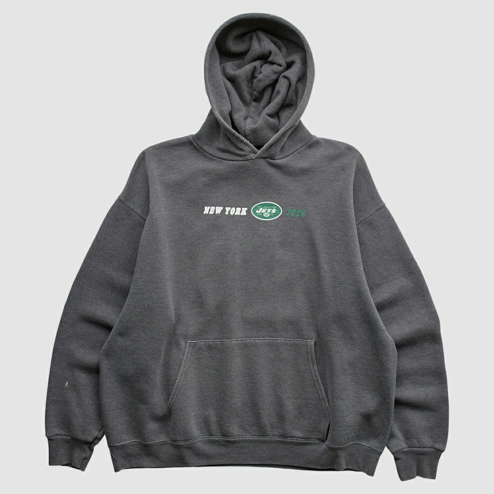New York Jets Fanatics Team Edition Apparel 2000s Hooded Pullover Sweatshirt