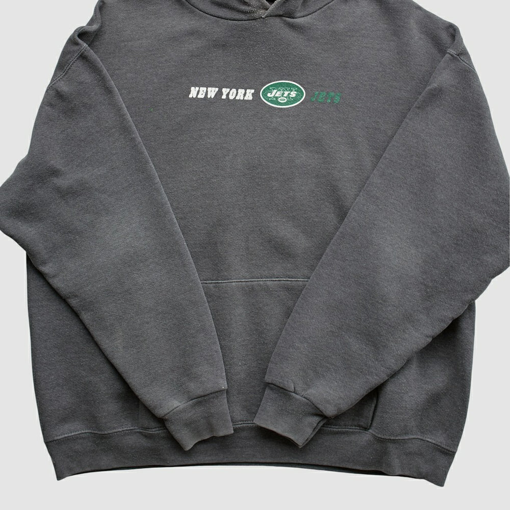 New York Jets Fanatics Team Edition Apparel 2000s Hooded Pullover Sweatshirt