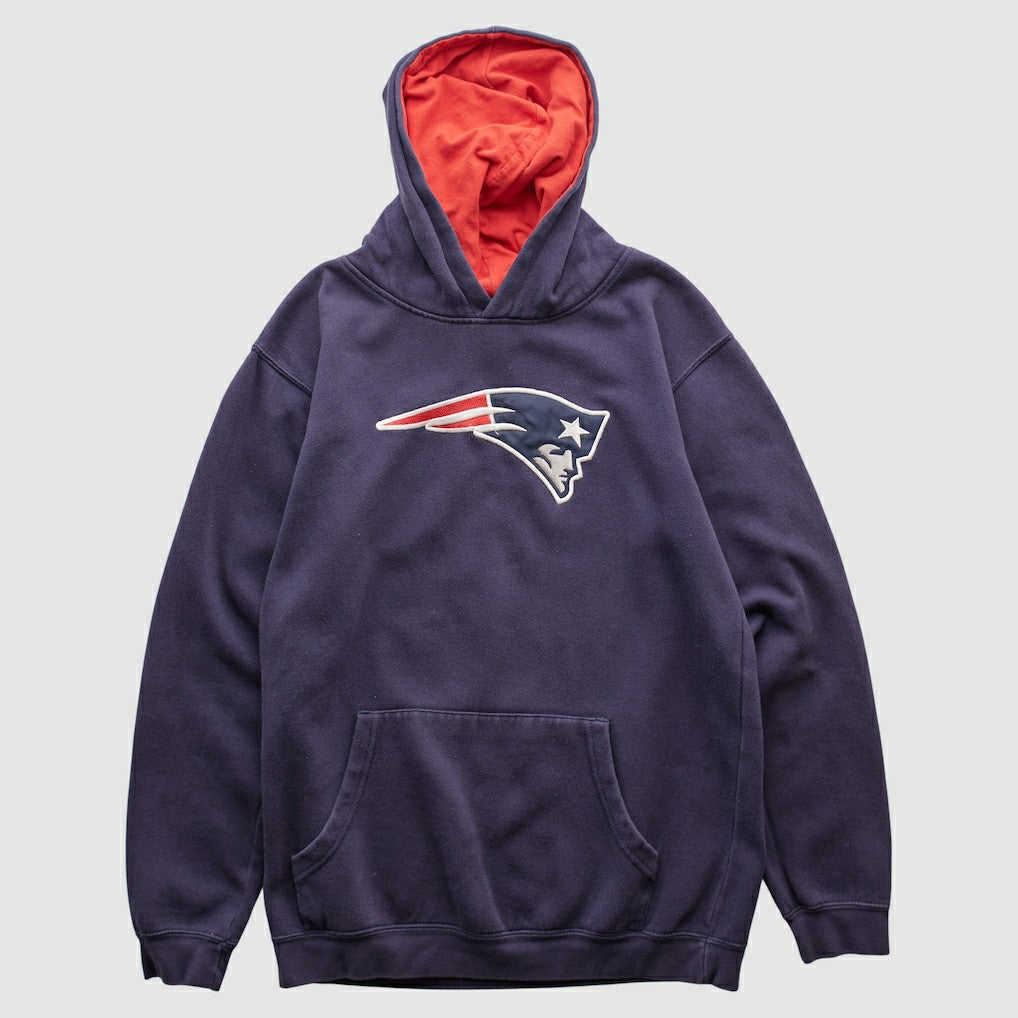 New England Patriots Fanatics NFL 2000s Hooded Pullover Sweatshirt