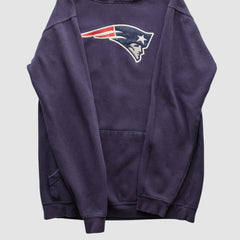 New England Patriots Fanatics NFL 2000s Hooded Pullover Sweatshirt