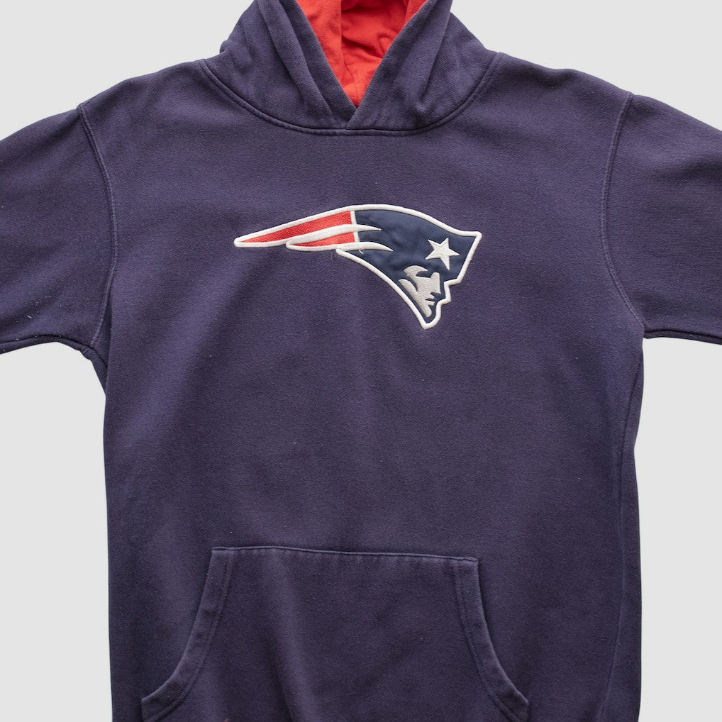 New England Patriots Fanatics NFL 2000s Hooded Pullover Sweatshirt