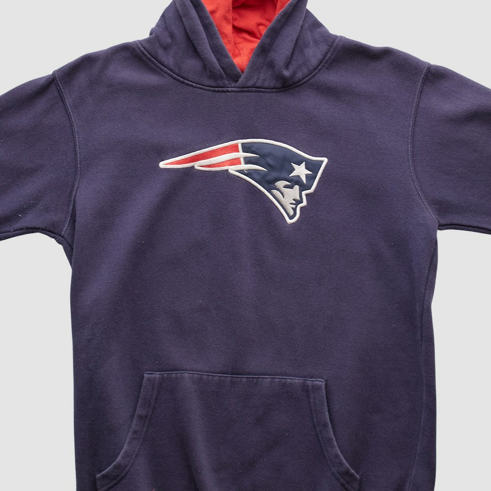 New England Patriots Fanatics NFL 2000s Hooded Pullover Sweatshirt