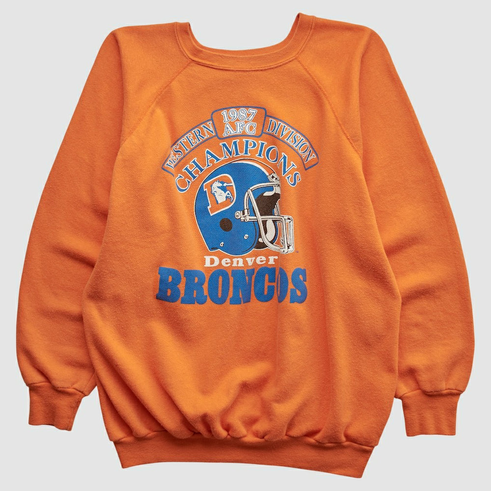 Denver Broncos Fanatics Trench 1987 Pullover Sweatshirt