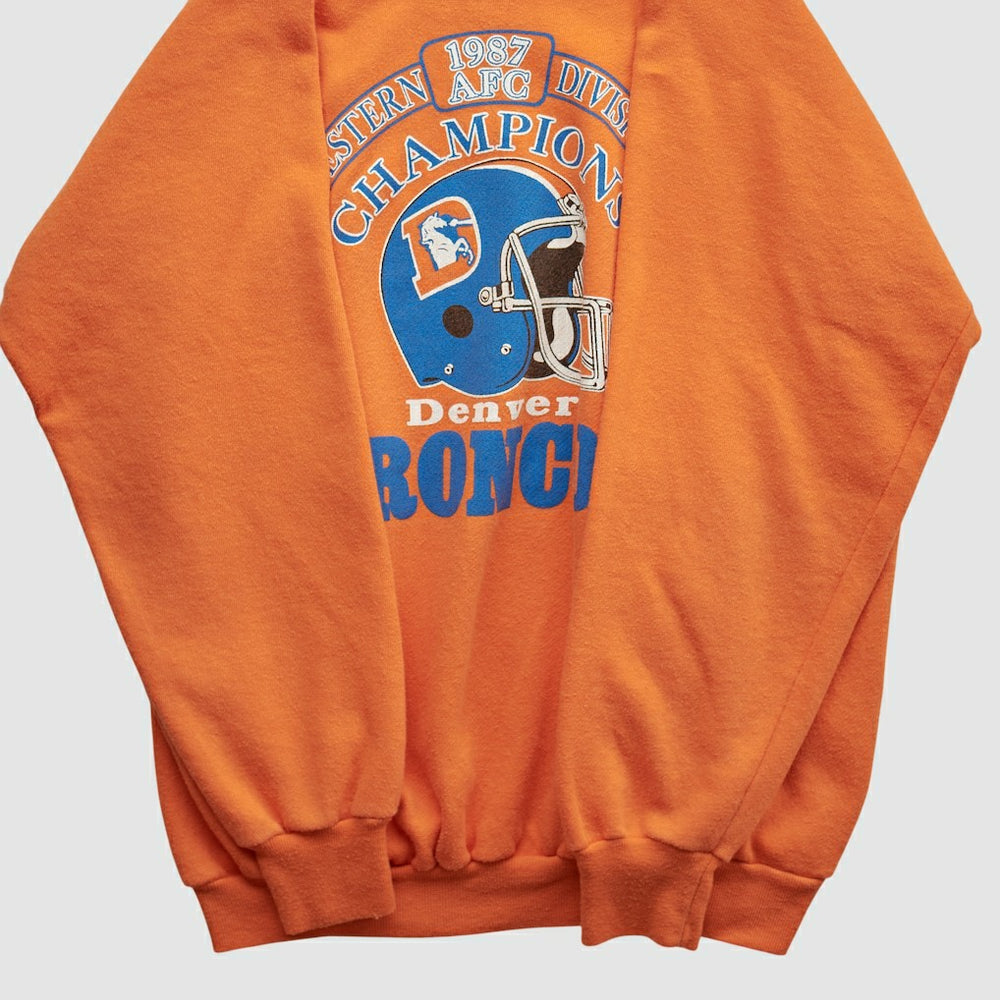 Denver Broncos Fanatics Trench 1987 Pullover Sweatshirt