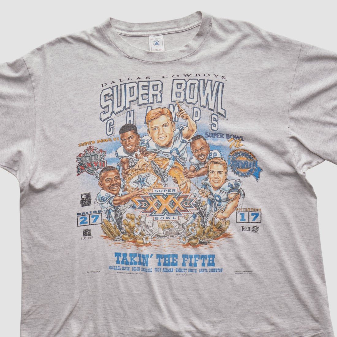 Dallas Cowboys Fanatics Delta 1996 T-shirt