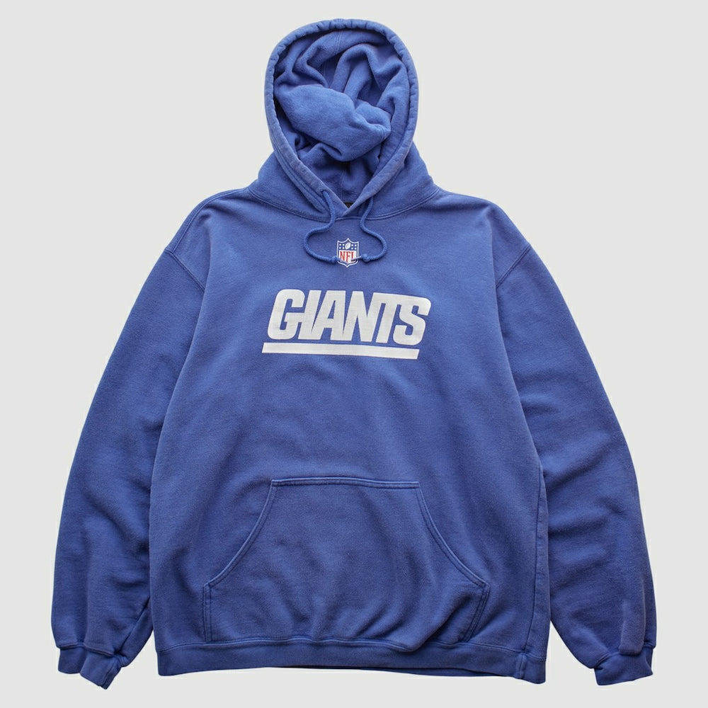 New York Giants Fanatics Reebok 2000s Hooded Pullover Sweatshirt