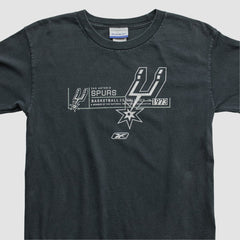 San Antonio Spurs Reebok 2000s Long Sleeve T-shirt On Sale