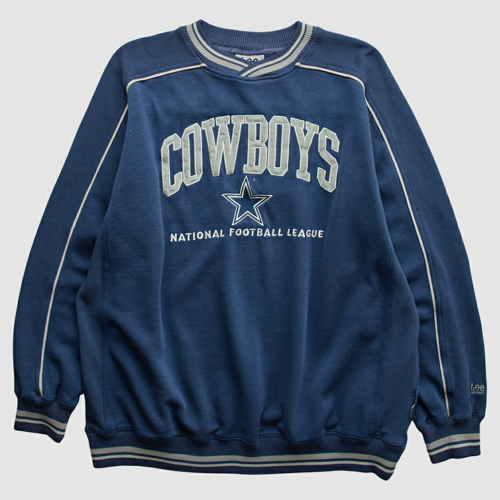Dallas Cowboys Fanatics Lee Apparel 90s Pullover Sweatshirt