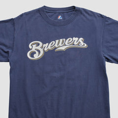Milwaukee Brewers Majestic 2000s T-shirt | MLB Shop