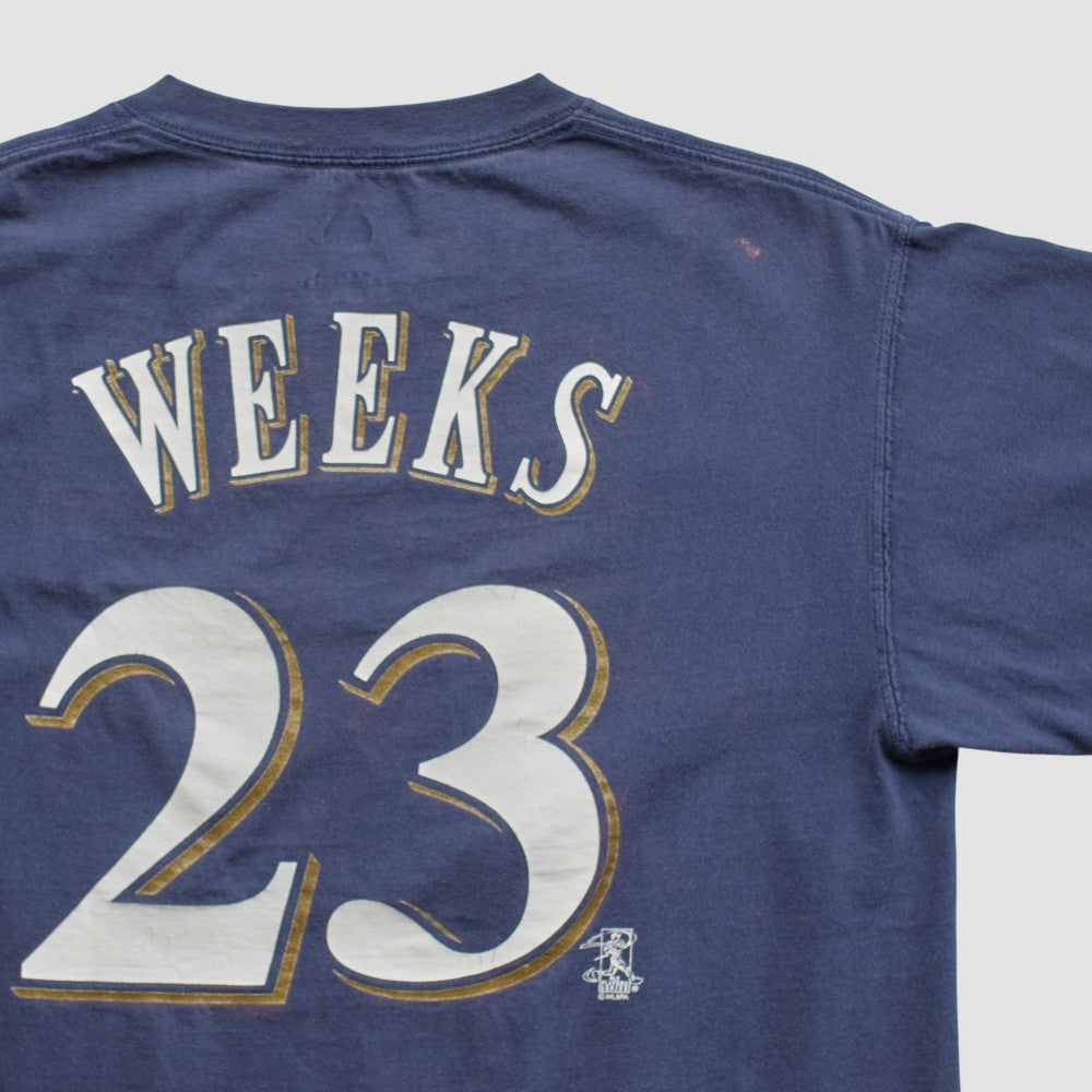 Milwaukee Brewers Majestic 2000s T-shirt | MLB Shop
