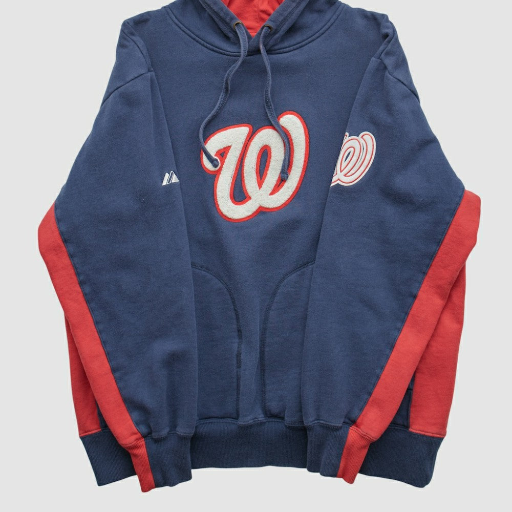 Washington Nationals Majestic 2000s Hooded Pullover Sweatshirt | MLB Near me
