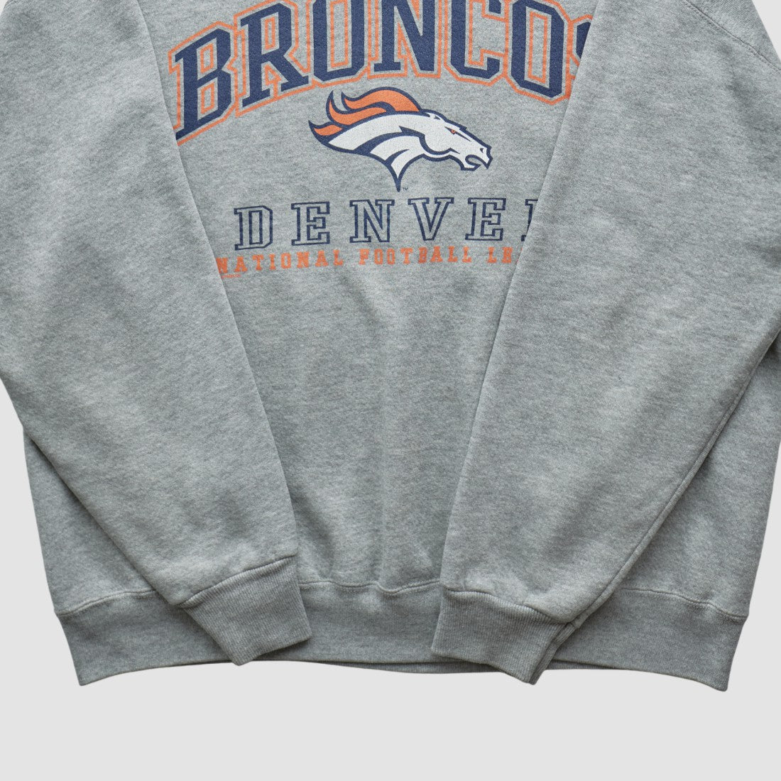 Denver Broncos Fanatics Lee Sport 90s Pullover Sweatshirt